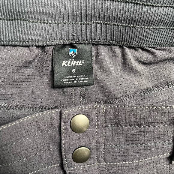 Kuhl Strattus Hiking Shorts Ripstop Gray - Picture 6 of 8